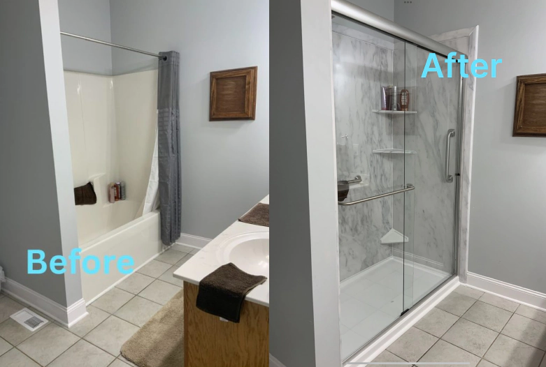 Tub to Shower Conversions