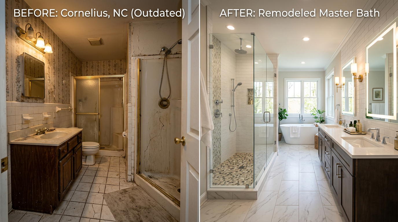bathroom remodel Cornelius NC