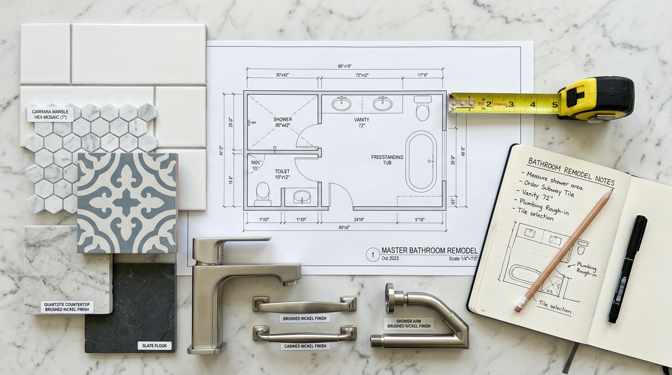 How to Design Your Dream Master Bathroom