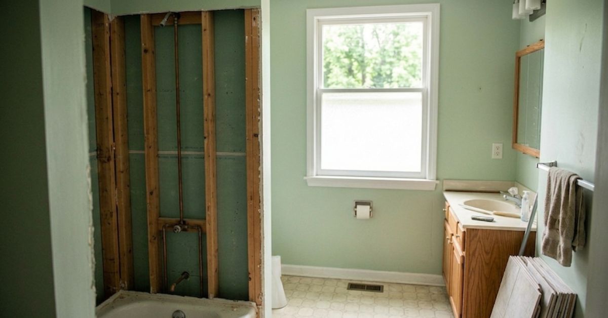 Bathroom remodeling contractor in-home consultation North Carolina — reviewing accessibility layout