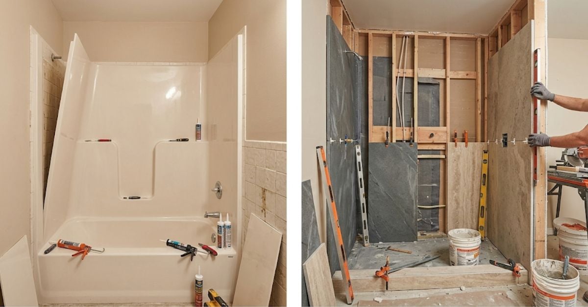 Jacuzzi Bath Remodel vs a Local Installer