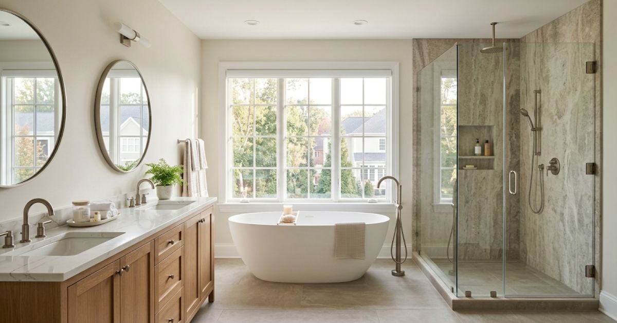 Master Bathroom Remodeling in Concord, NC