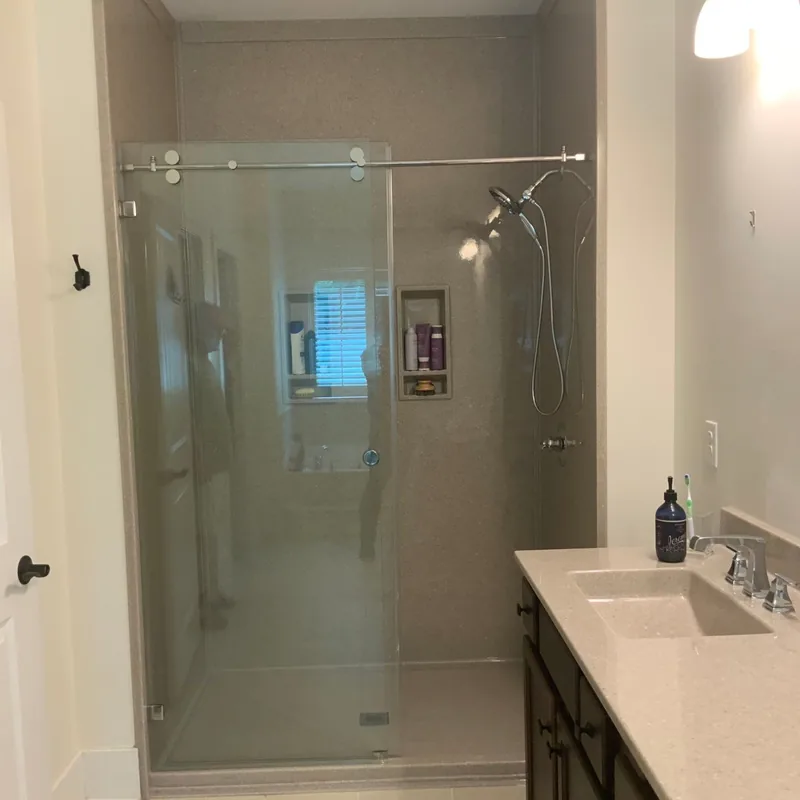Tub-to-Shower Conversion